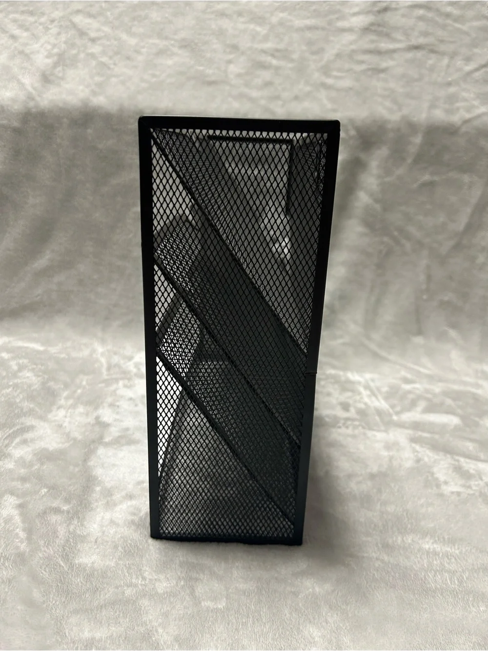 Black 3 Pockets Mesh Wall File Hanging Folder Holder Organizer Bottom Flat Tray